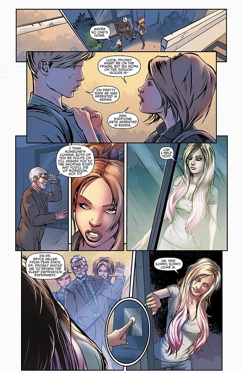 Grimm Tales of Terror Vol. 2 #4: “Sleepless” Preview Page