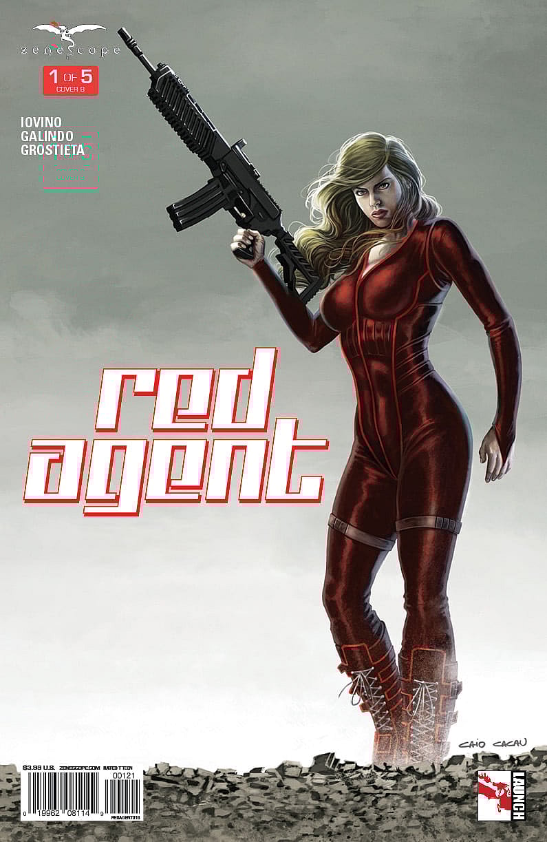 Red Agent #1 Cover