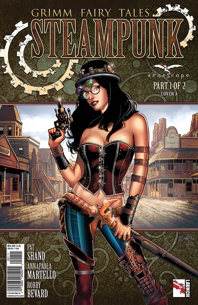 Grimm Fairy Tales: Steampunk #1 Cover