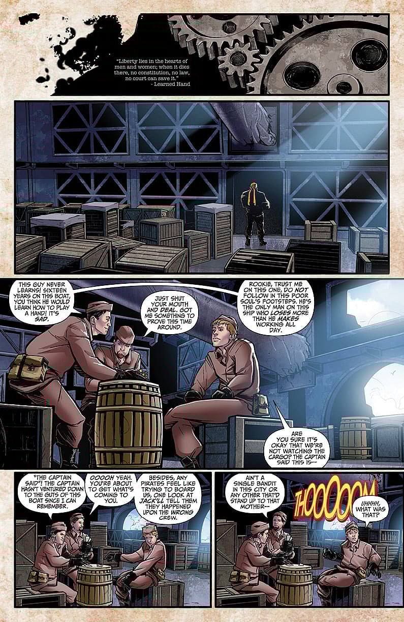 Grimm Fairy Tales: Steampunk #1 Preview Page