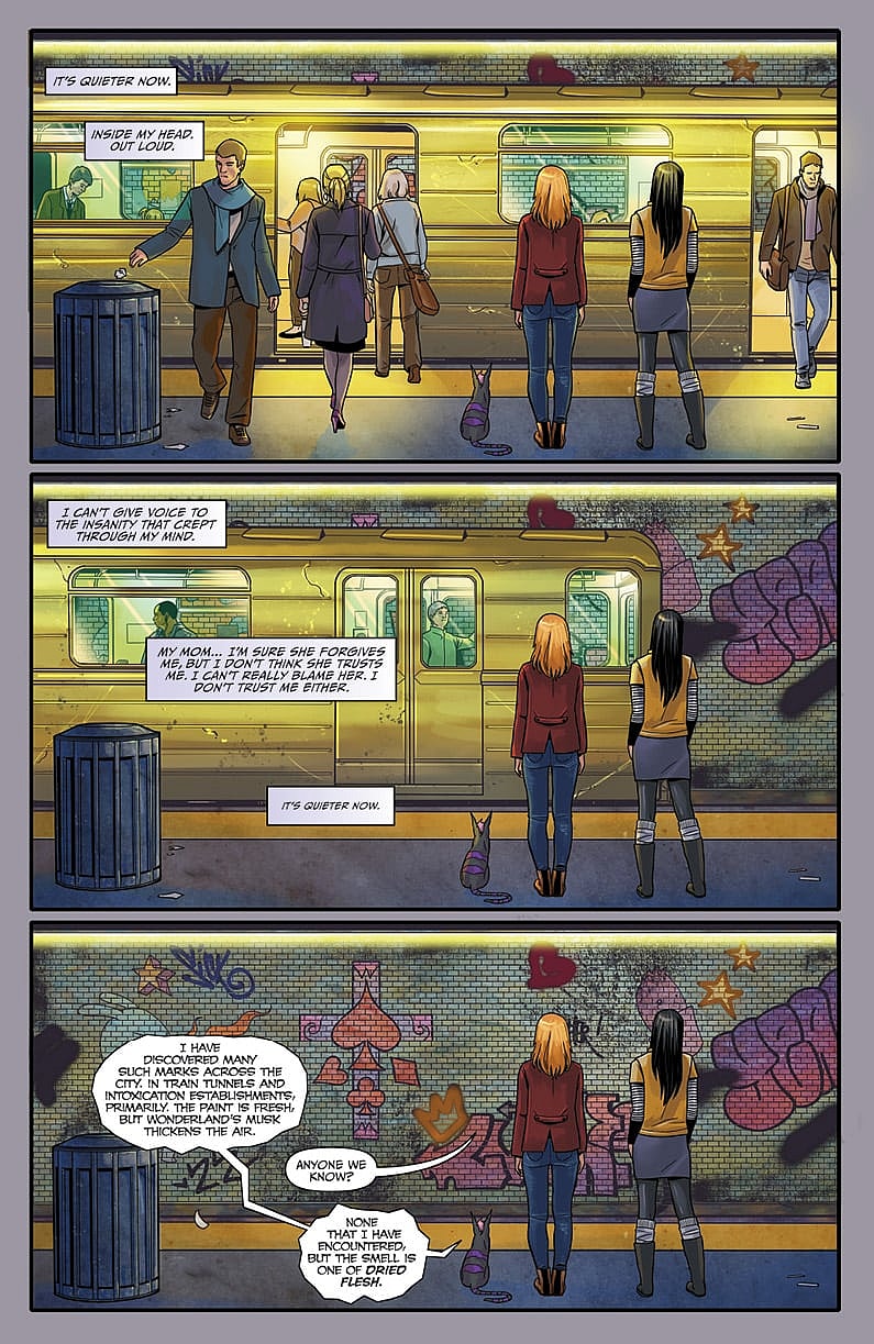 Wonderland #43 Preview Page