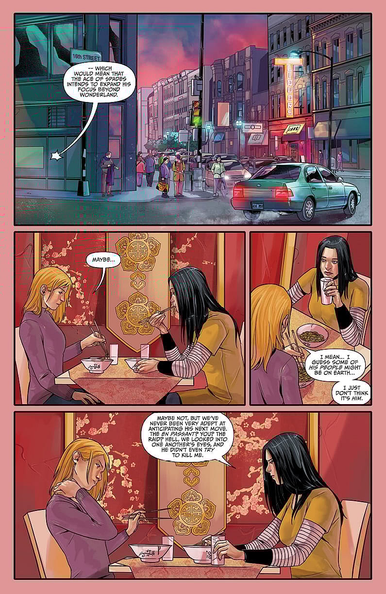 Wonderland #43 Preview Page