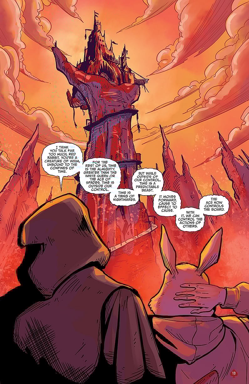 Wonderland Vol. 8 TPB Preview Page