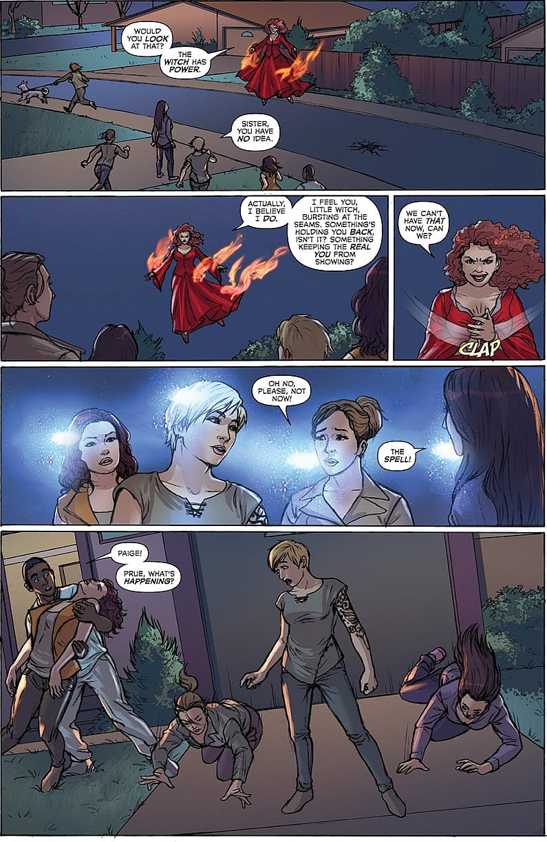 Charmed Season 10 #16 Preview Page