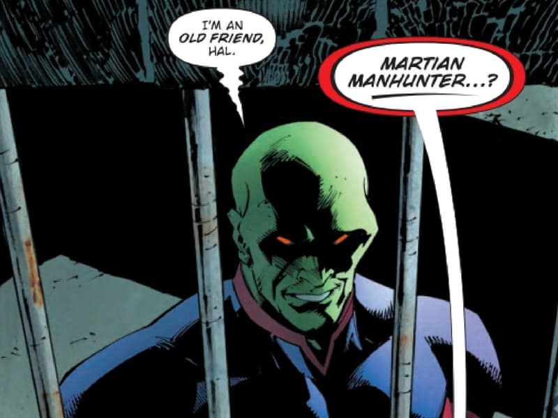 Martian Manhunter in Dark Nights: Metal #5 - Art by Greg Capullo