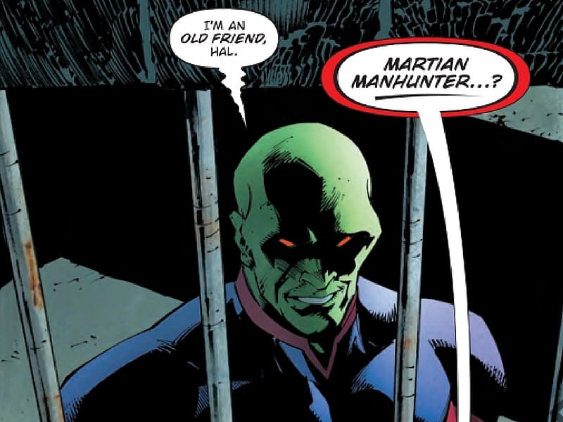Martian Manhunter in Dark Nights: Metal #5 - Art by Greg Capullo