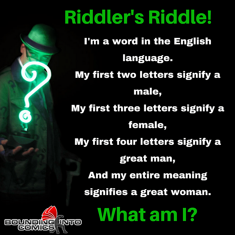 Riddler's Riddle