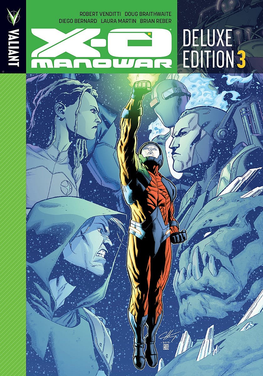X-O MANOWAR DELUXE EDITION BOOK 3 HC Cover