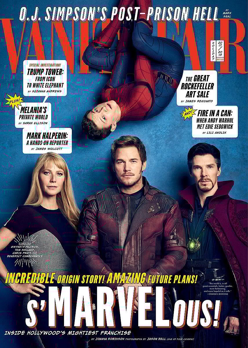 Avengers Infinity War Vanity Fair Cover