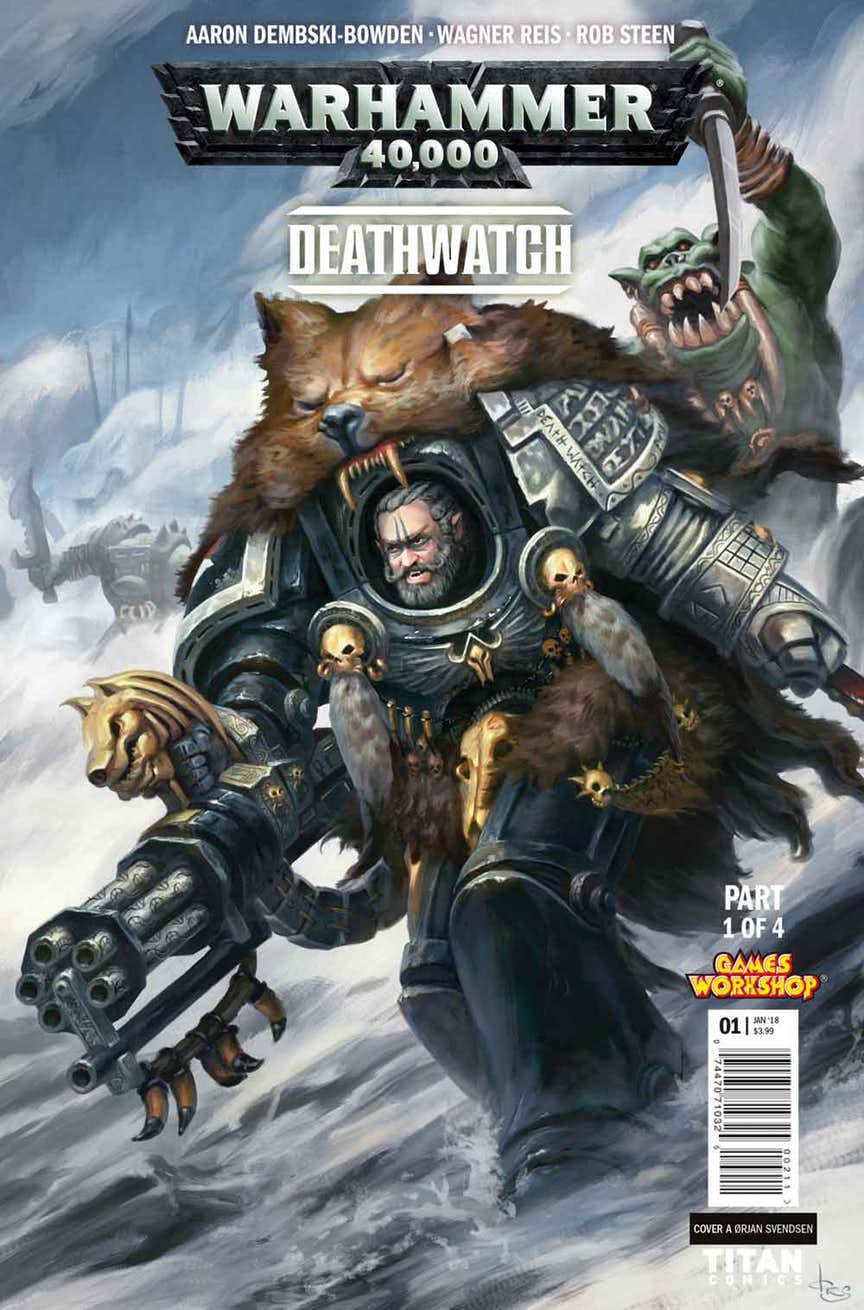 warhammer 40,000 deathwatch comics
