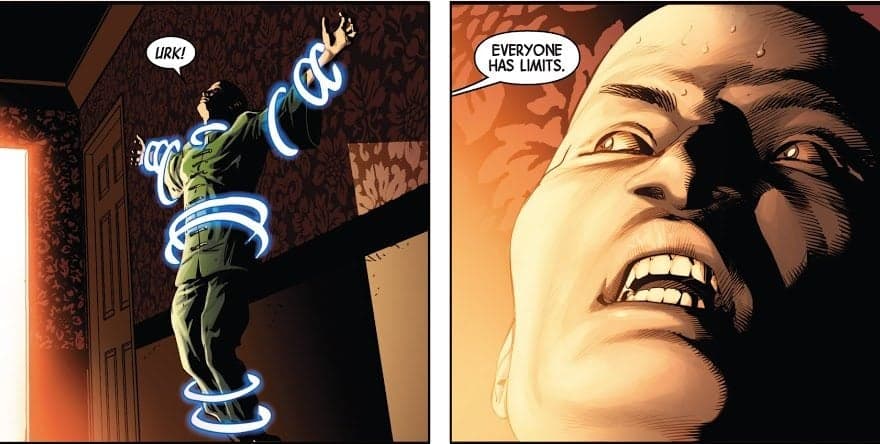 The Ebony Maw and Wong