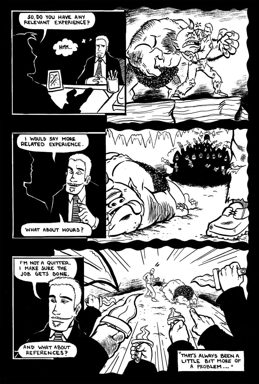 Freelance Blues #1 Preview Page