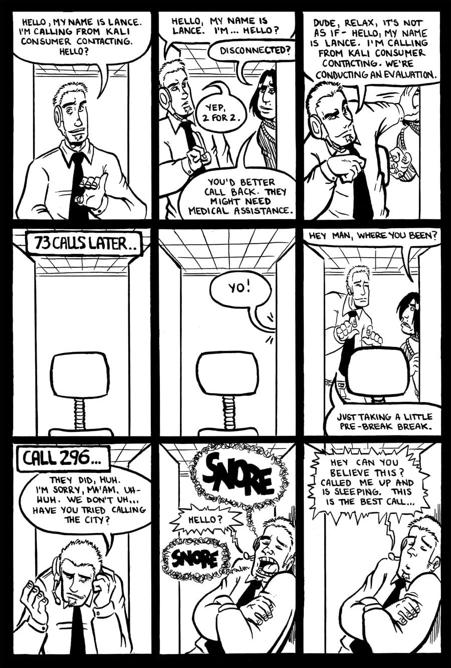 Freelance Blues #1 Preview Page