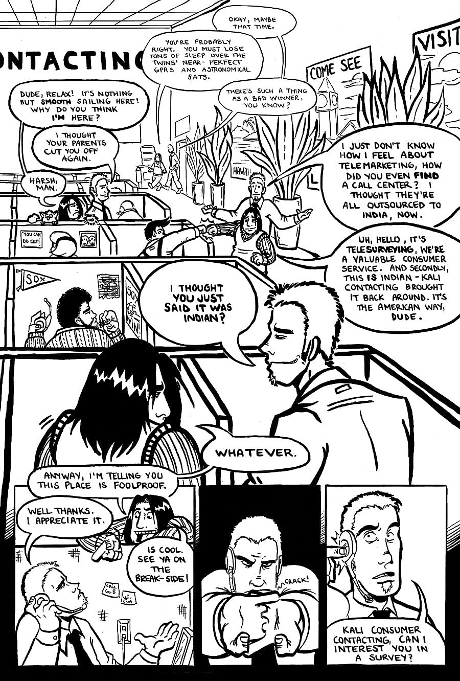 Freelance Blues #1 Preview Page