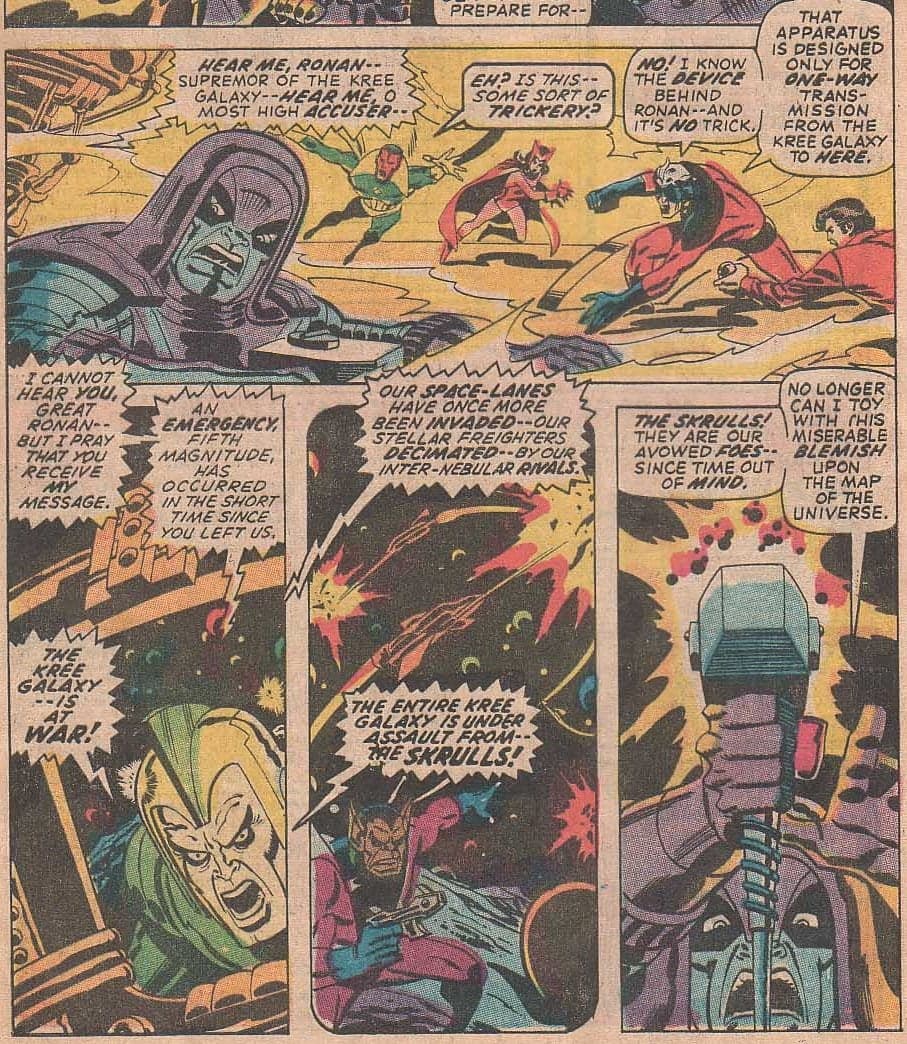 Ronan on the Kree
