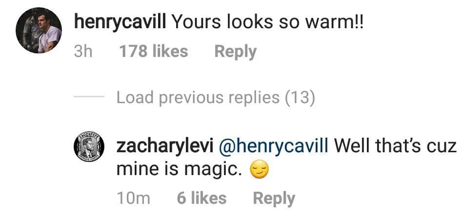 Zachary Levi instagram