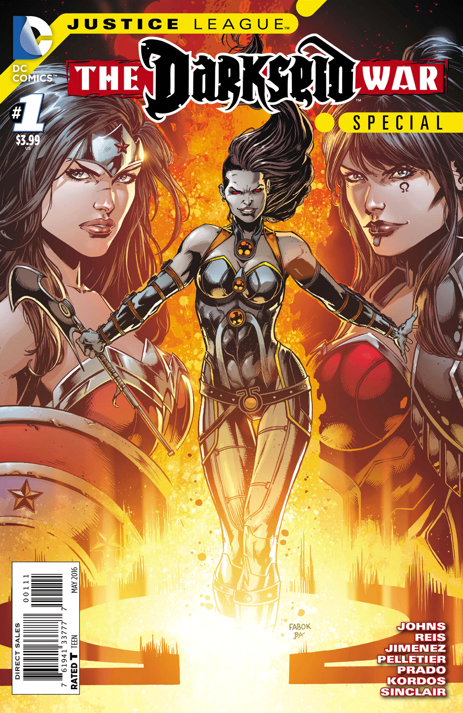 Cover by Jason Fabok and Brad Anderson