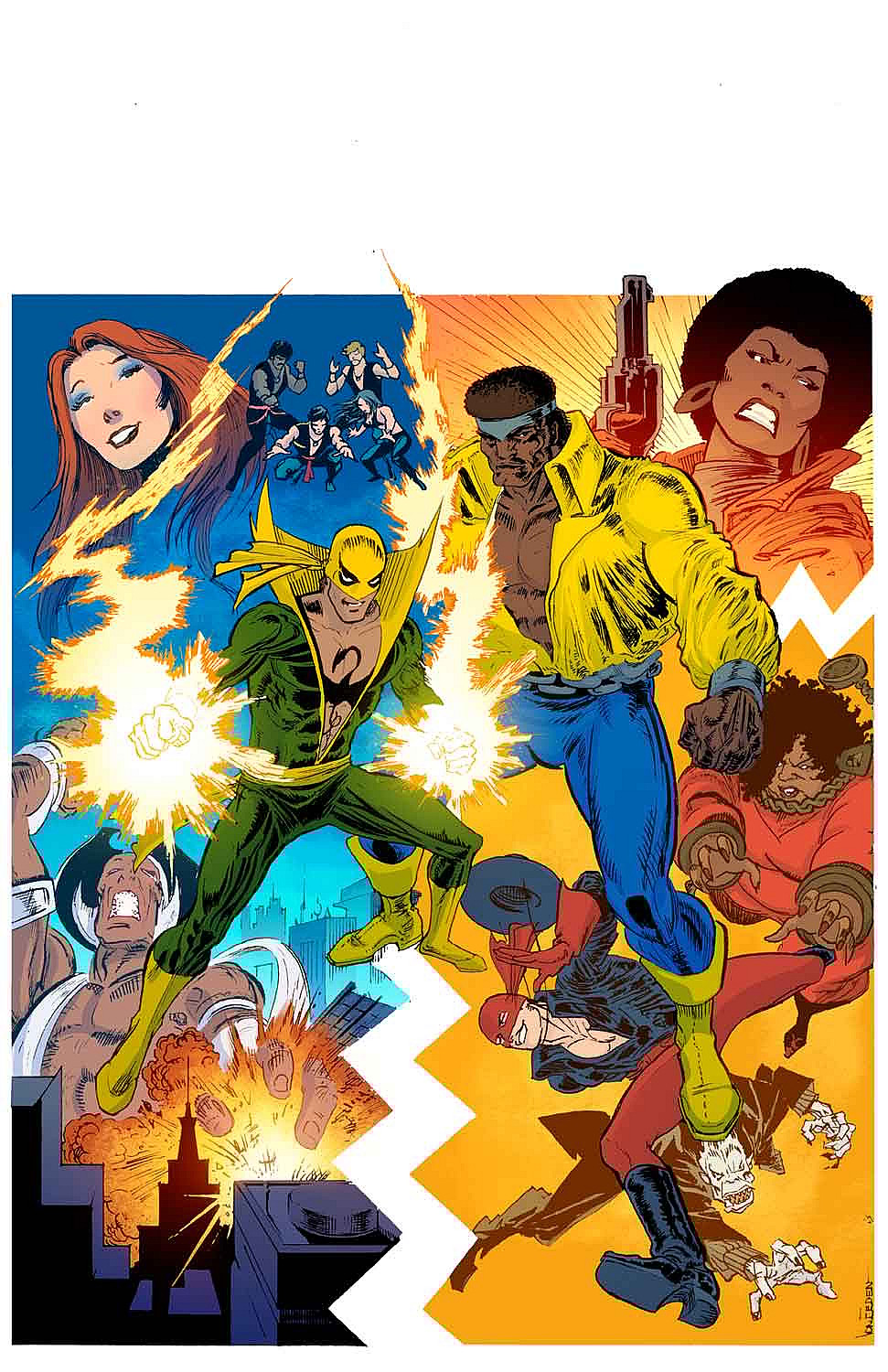 Power Man and Iron Fist #1 Cover