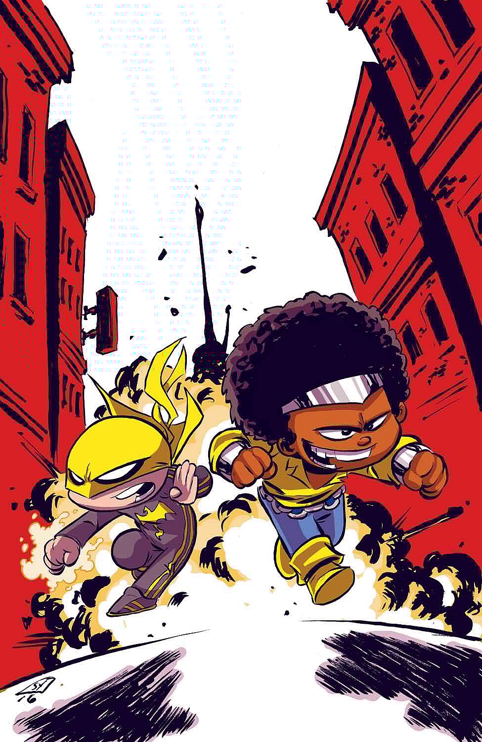 Power Man and Iron Fist #1 Cover
