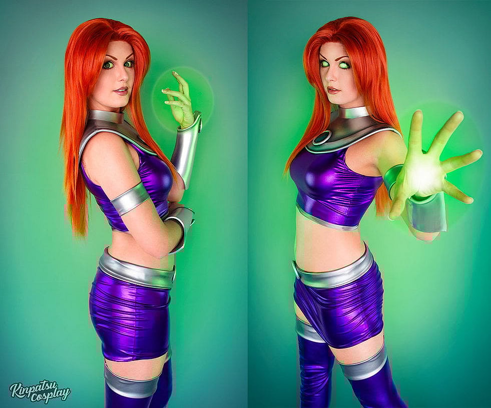 Kinpatsu Cosplay Starfire
