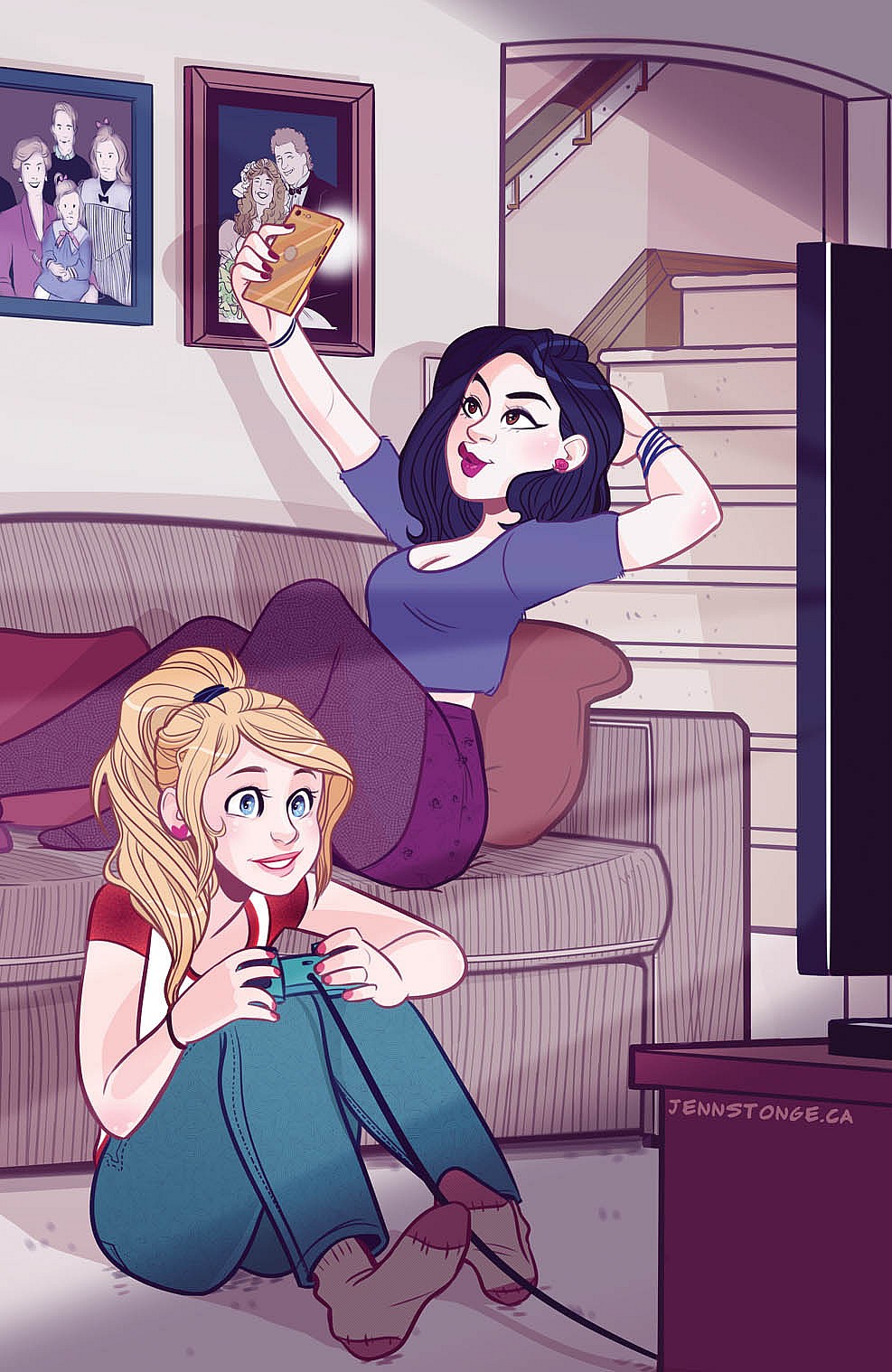 Cover V by Jenn St. Onge