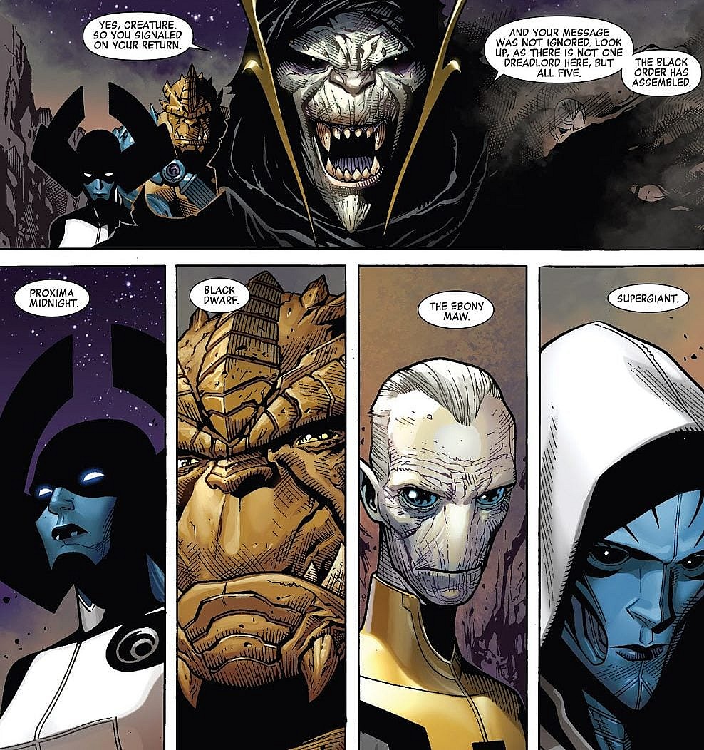 Black Dwarf and Black Order