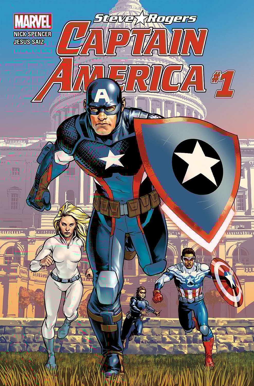 Captain America: Steve Rogers #1 Cover