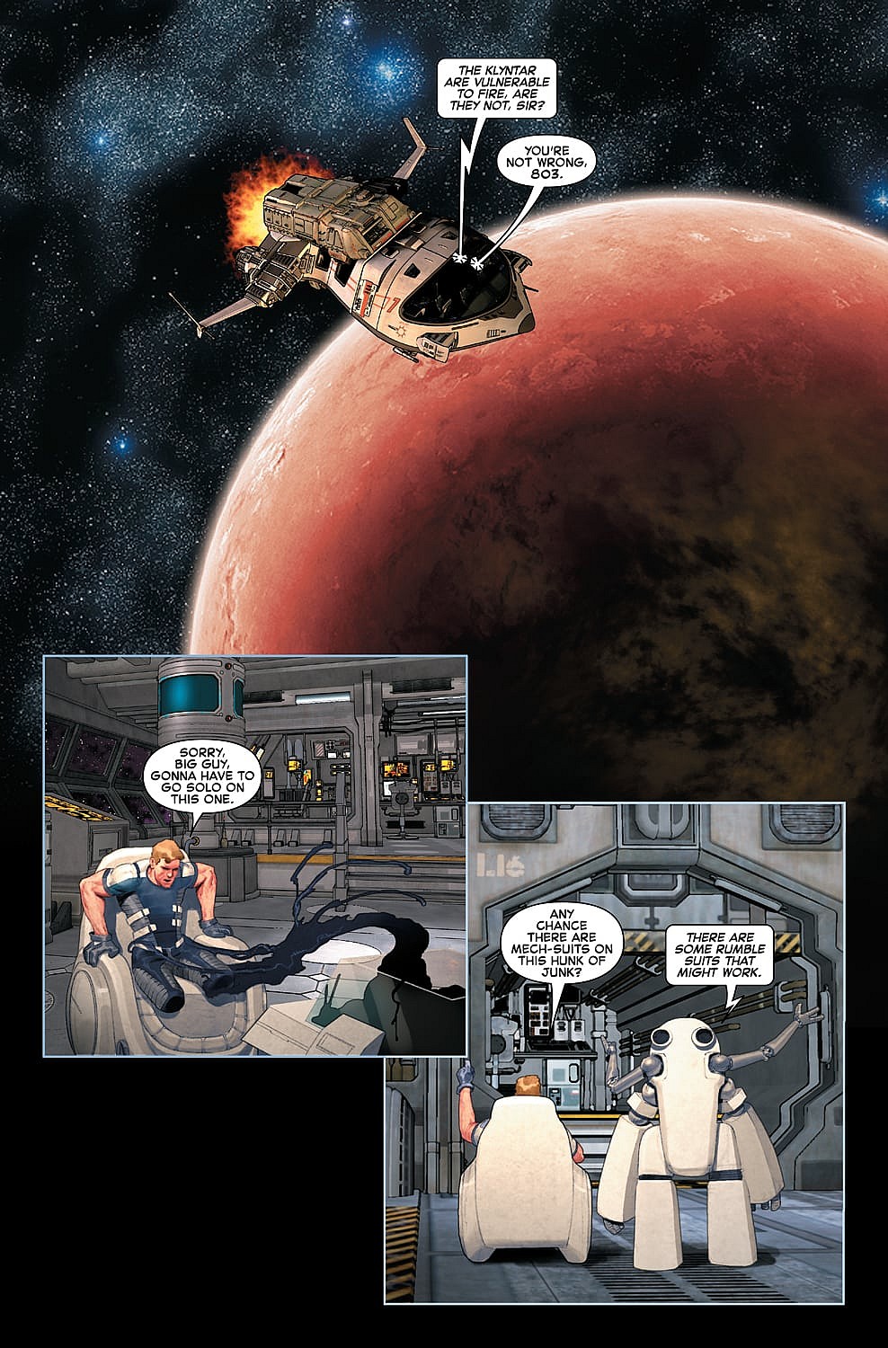 Venom: Space Knight #3 Preview Page