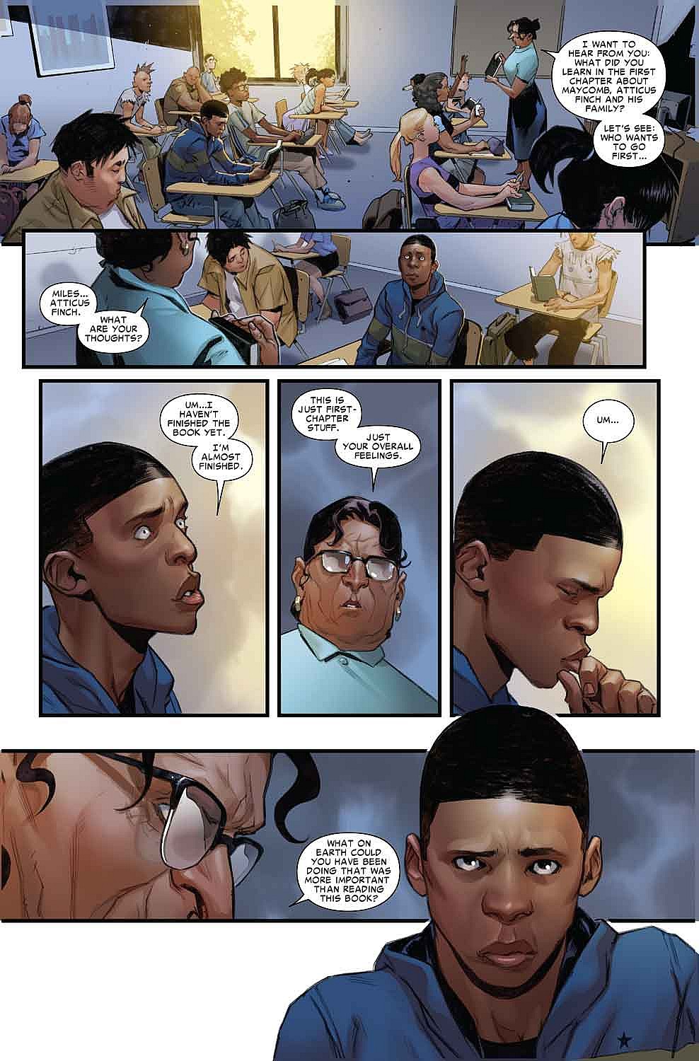 Spider-Man #1 Preview Page