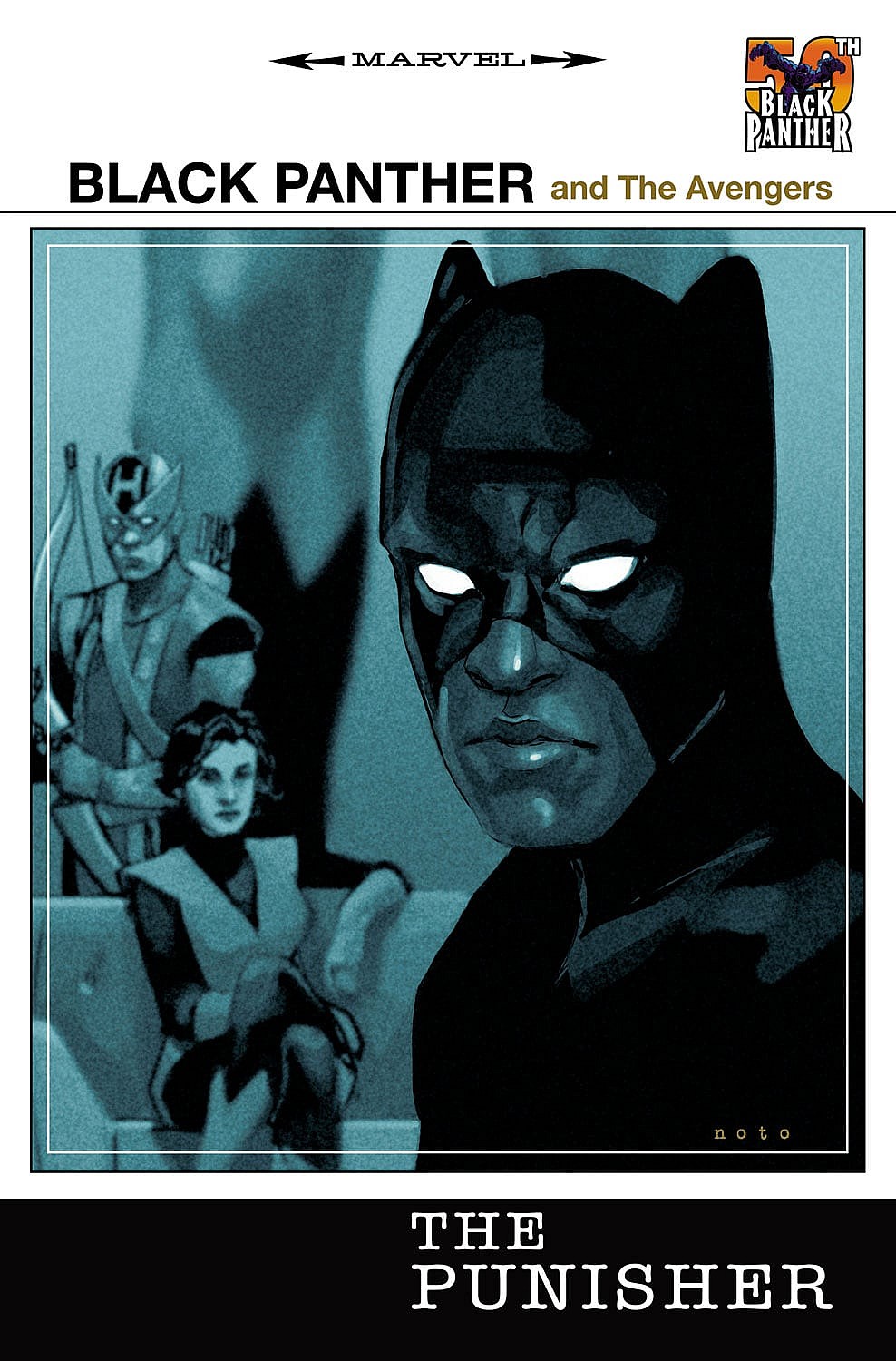 Black Panther 50th Anniversary Variant by Phil Noto