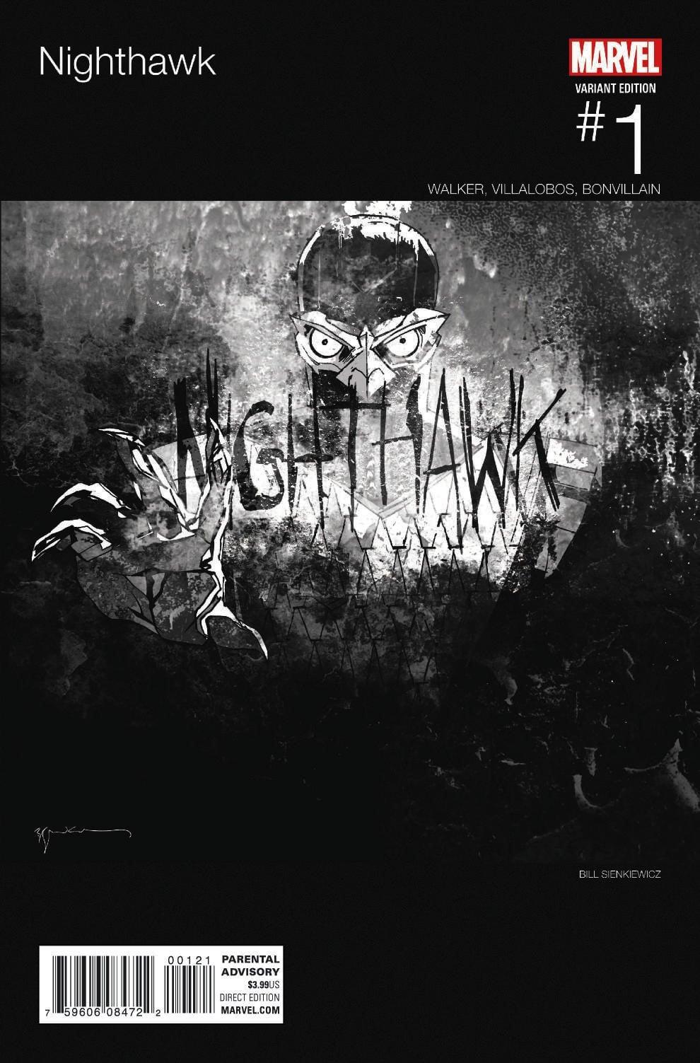 Hip Hop Variant Cover by Bill Sienkiewicz