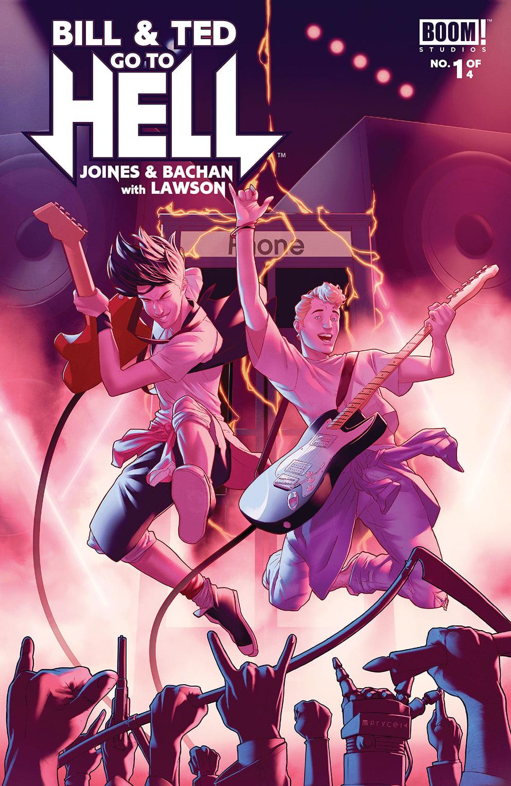 Bill & Ted Go To Hell #1 Cover