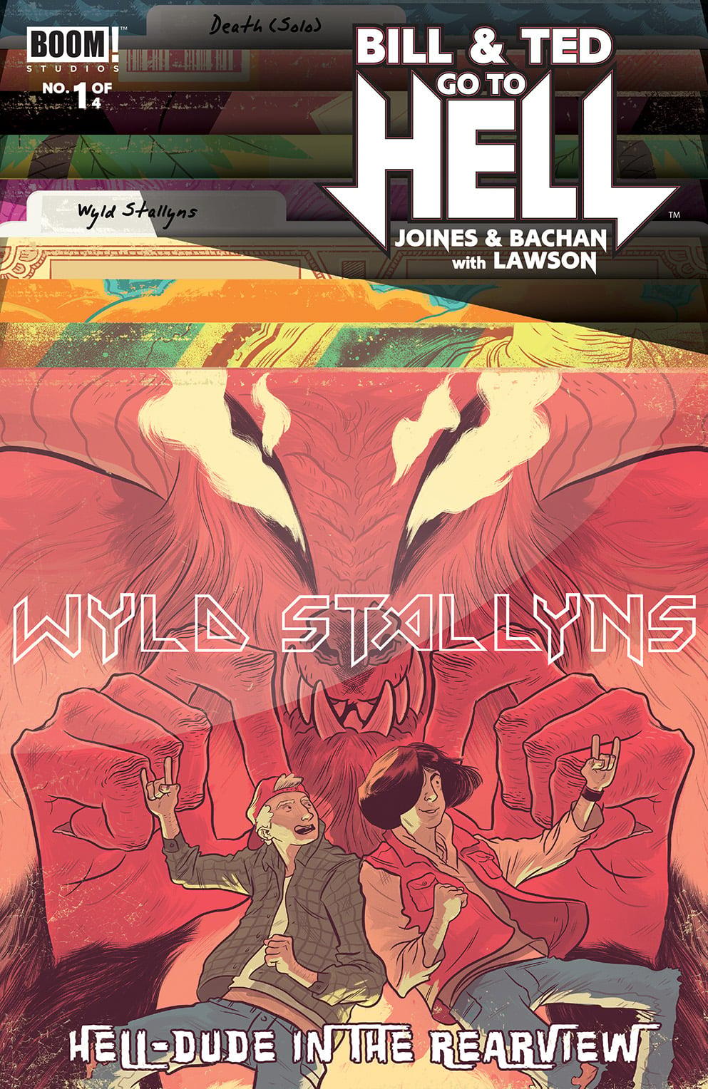 Bill & Ted Go To Hell #1 Cover