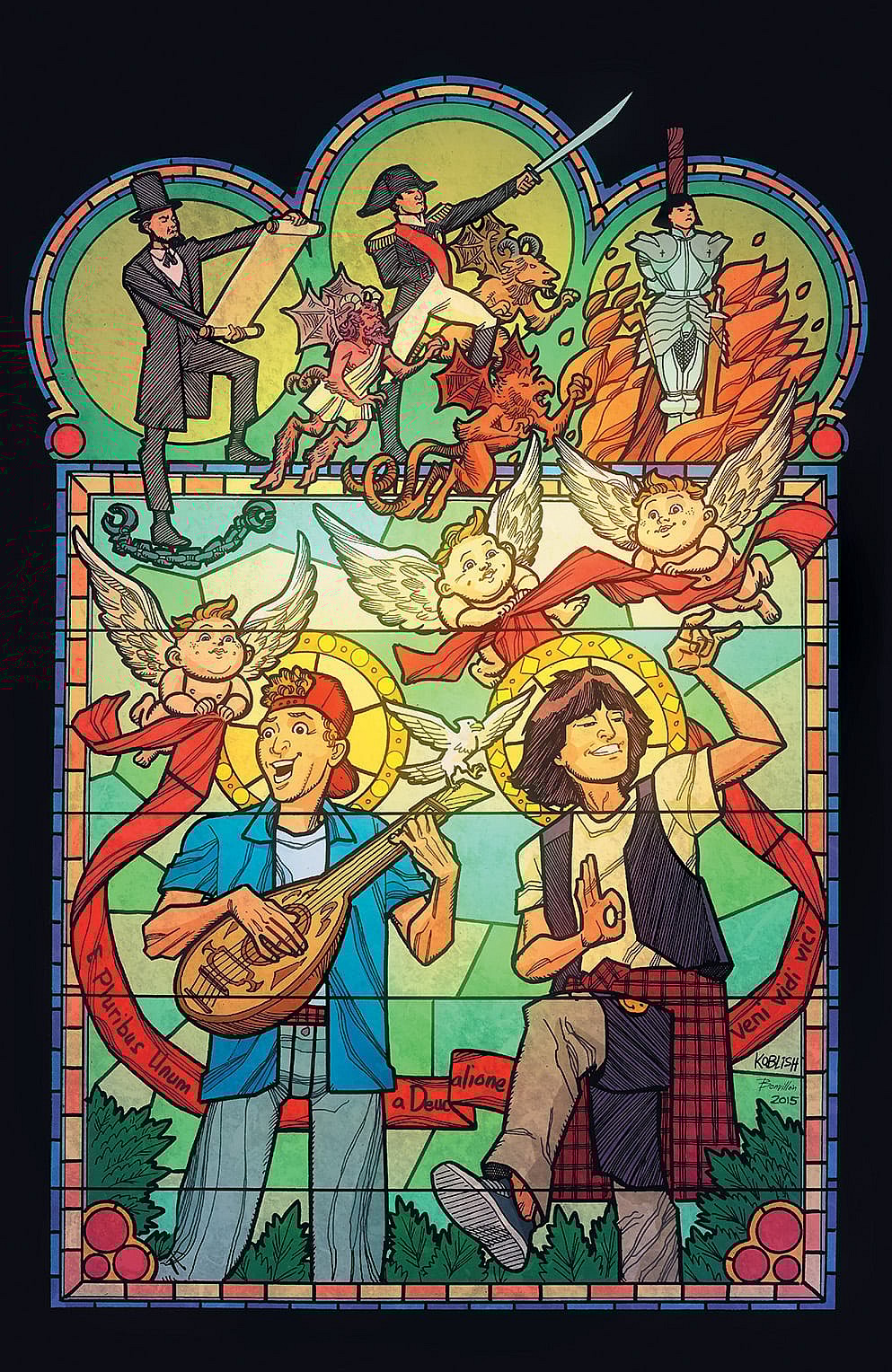 Bill & Ted Go To Hell #1 Cover