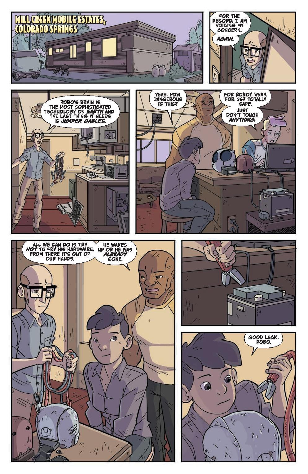 Atomic Robo: The Ring of Fire #2 Preview Page
