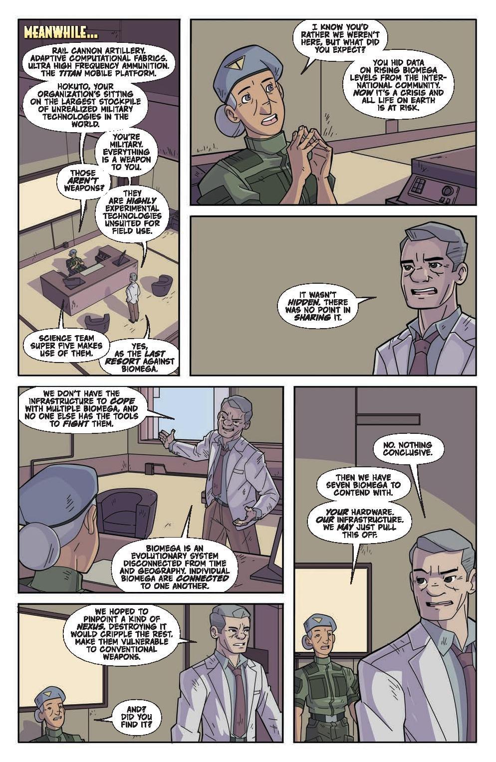 Atomic Robo: The Ring of Fire #2 Preview Page
