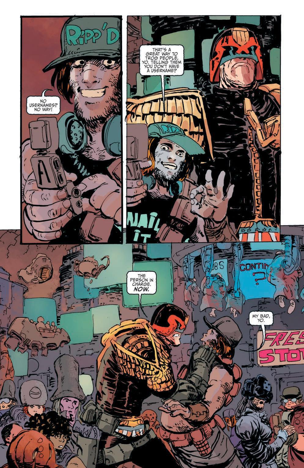 Judge Dredd #2 Preview Page