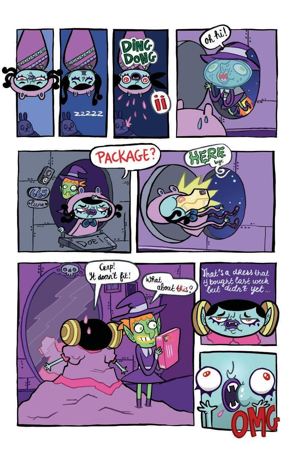Luna the Vampire #1 Preview Page