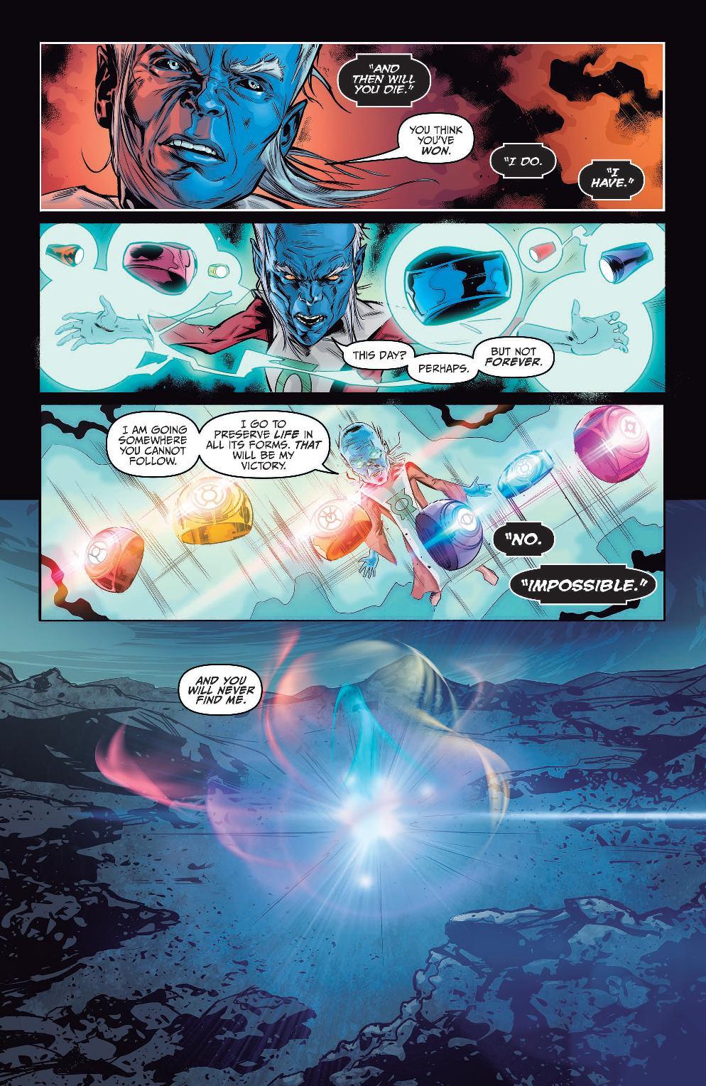 Star Trek/Green Lantern: The Spectrum War Preview Page