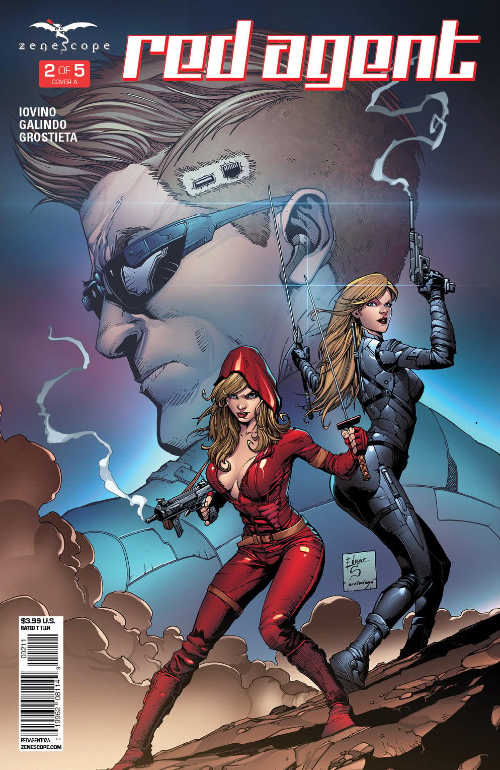 Cover A by Edgar Salazar and Erick Arciniega
