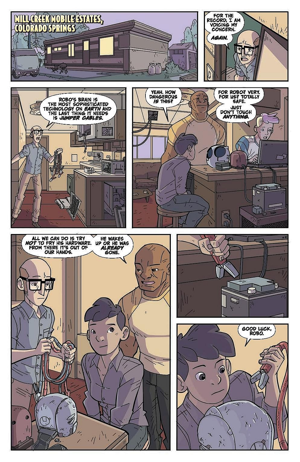 Atomic Robo: The Ring of Fire #2 Preview Page