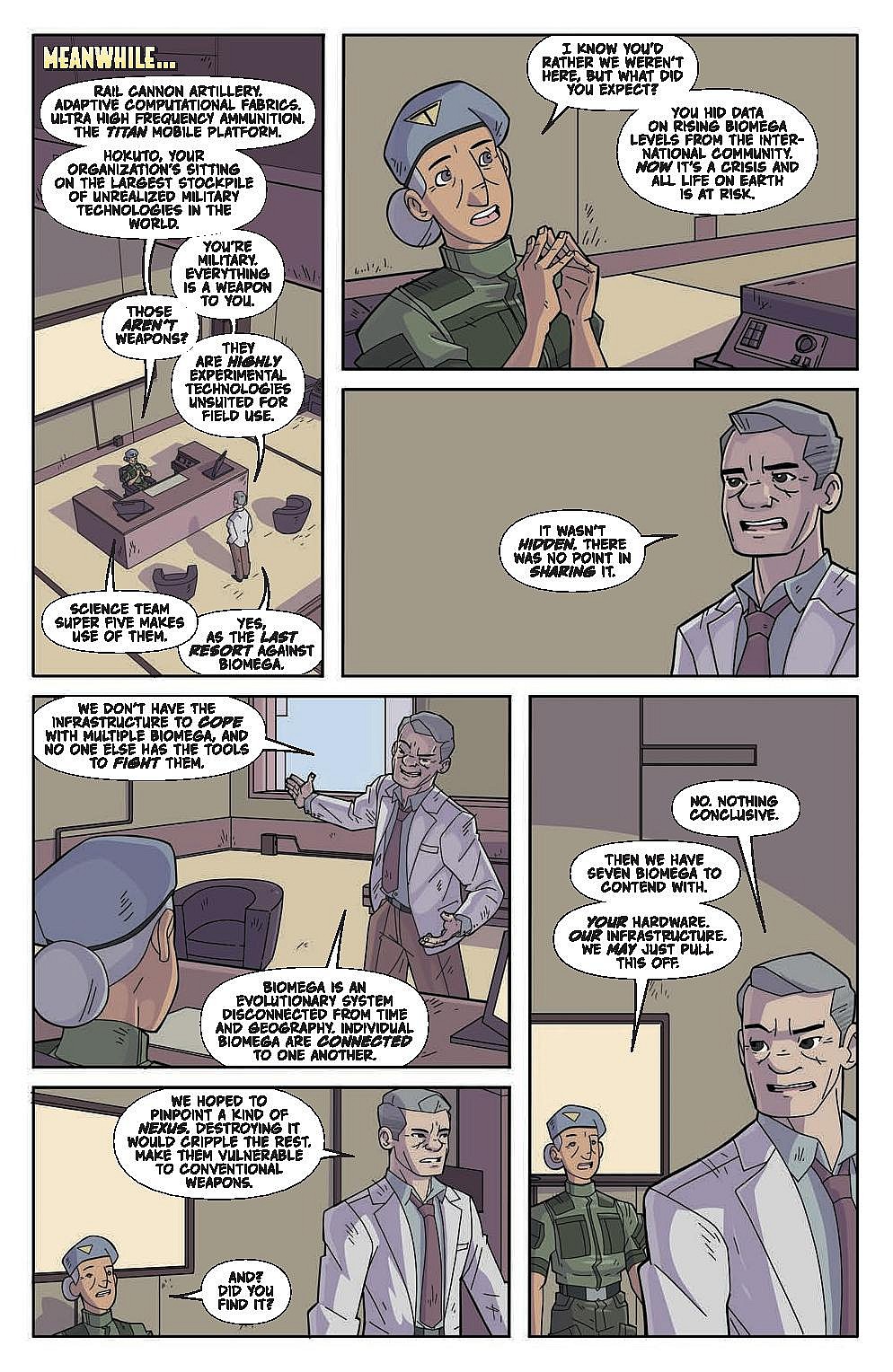 Atomic Robo: The Ring of Fire #2 Preview Page