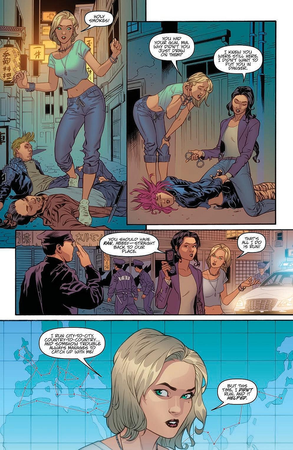 Danger Girl: Renegade #2 Preview Page