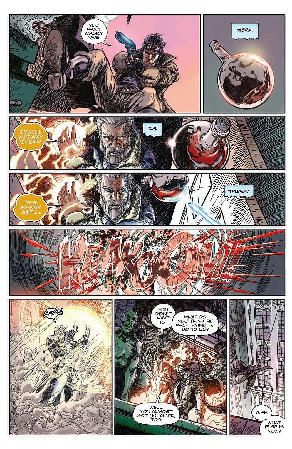 Gutter Magic #1 Preview Page