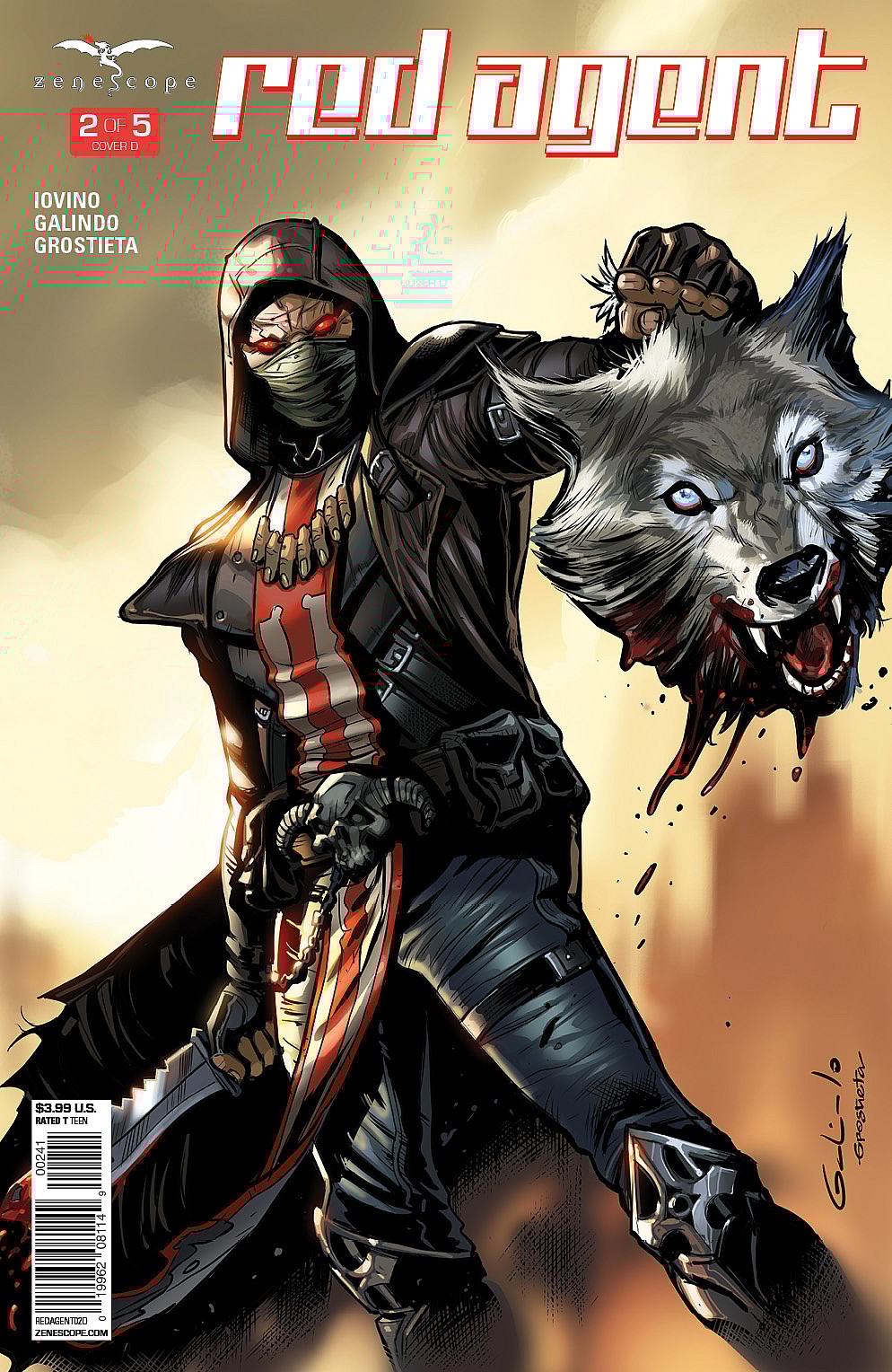 Cover D by Diego Galindo and Grostieta