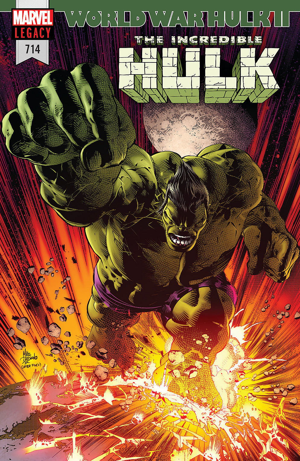 INCREDIBLE HULK #714: WORLD WAR HULK II, Part 1