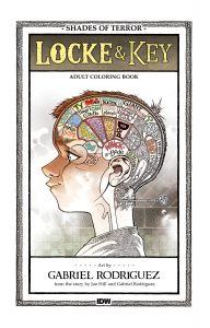 Locke & Key: Shades of Terror Adult Coloring Book