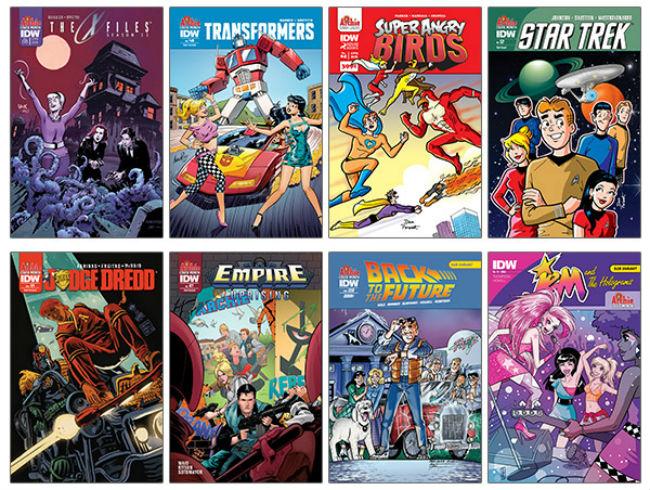 IDW Archie Variant Covers