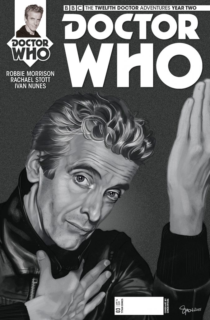 The Twelfth Doctor Year Two #3 David Bowie Variant Cover
