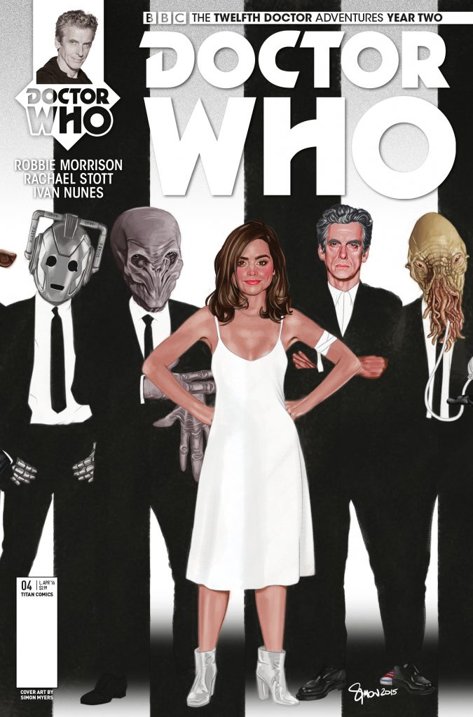 The Twelfth Doctor Year Two #4 Blondie Variant Cover